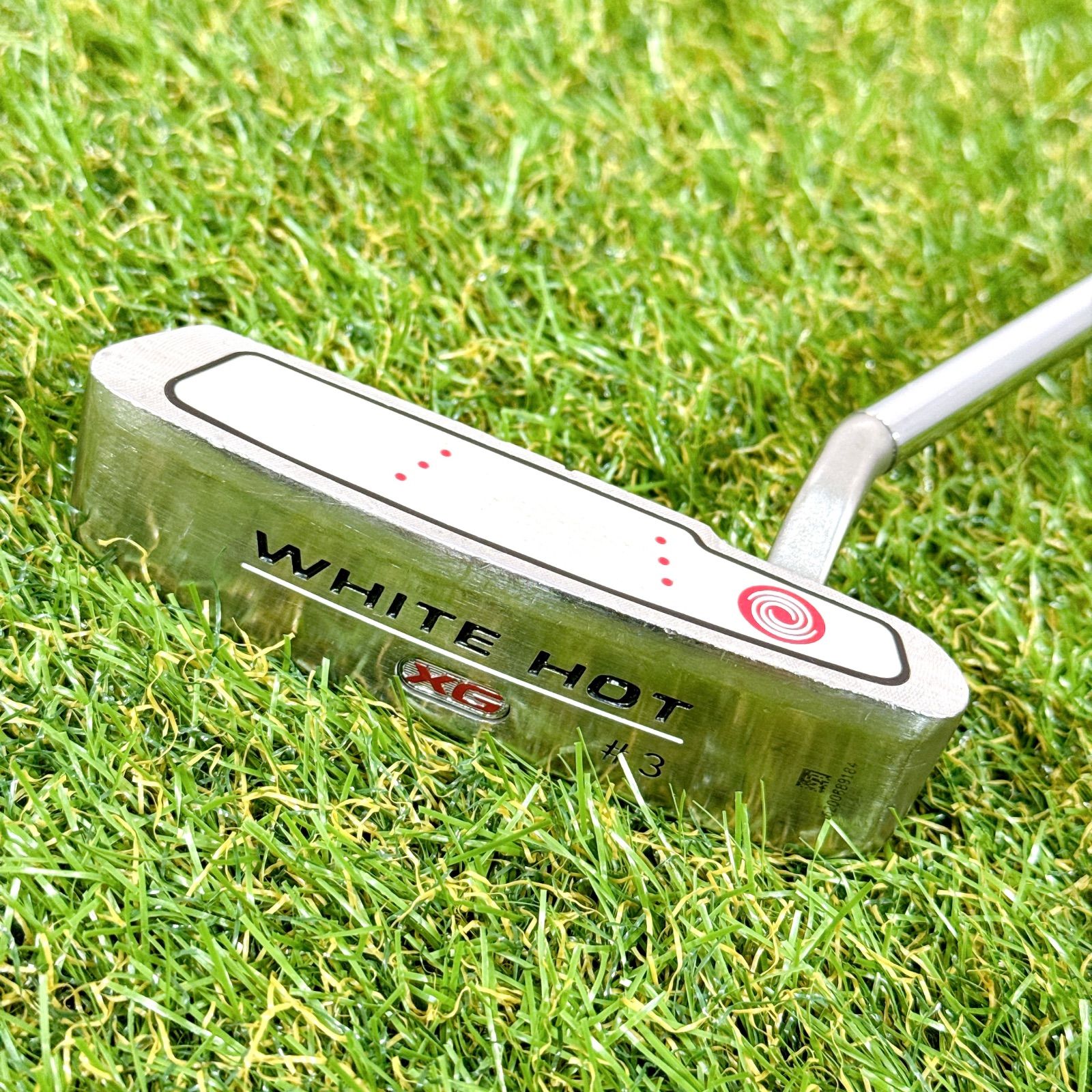 送料無料の商品多数！ ODYSSEY オデッセイ WHITE HOT XG 3 メンズゴルフクラブ パター 34インチ ホワイトホット 男性 右利き スチール ピン型 グリップに交換済み K020 激安大特集！