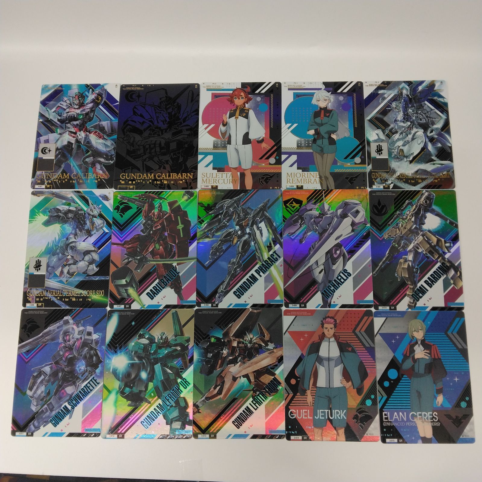 バンダイ GUNDAM CARD COLLECTION 機動戦士ガンダム 水星の魔女3