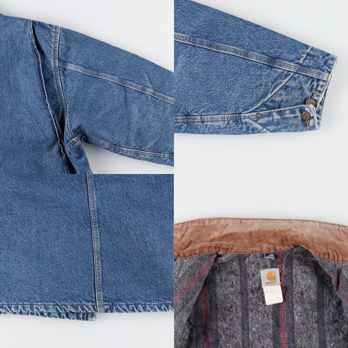 古着 90年代 カーハート Carhartt ミシガンチョアコート デニム