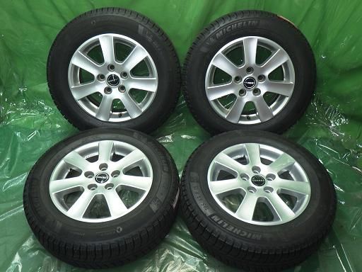 【中古】BORBET 15インチ ミシュラン X-ICE