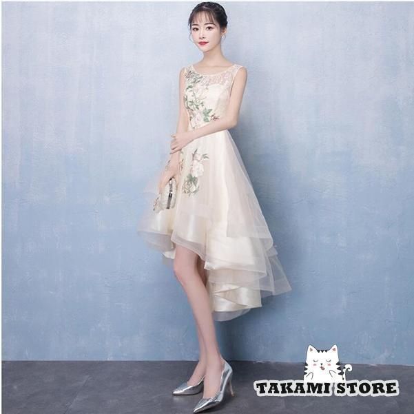 パーティードレス ファスナー