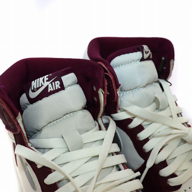 ナイキ NIKE AIR JORDAN 1 RETRO HIGH OG BORDEAUX エアジョーダン1 ハイ OG ボルドー スニーカー  US8.5 26.5cm 555088-611 /☆K - メルカリ