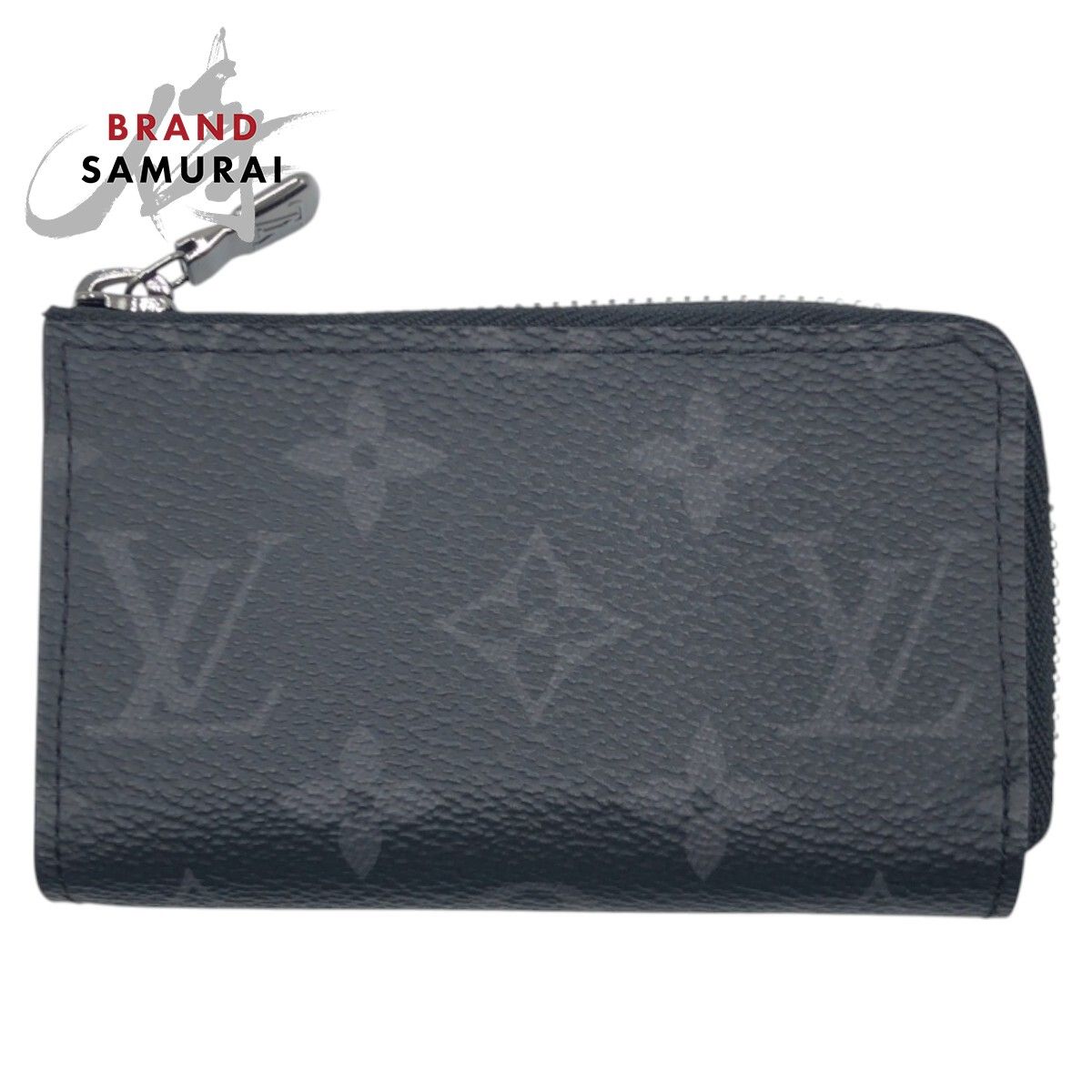 LOUIS VUITTON ルイヴィトン モノグラム ブラック 黒 PVC M64430 キーケース 男女兼用 502329