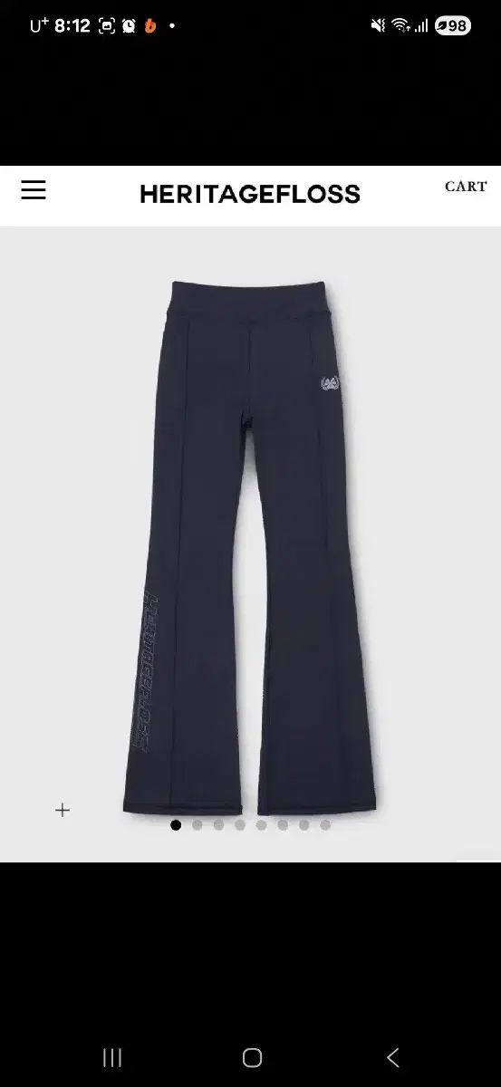 FLOSS ブーツカットレギンス