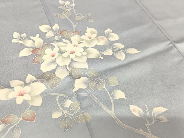 平和屋着物●訪問着　友禅　枝花文　正絹　逸品　AAAU8219zg 平和屋着物○訪問着 友禅 枝花文 正絹 逸品 AAAU8219zg - メルカリ