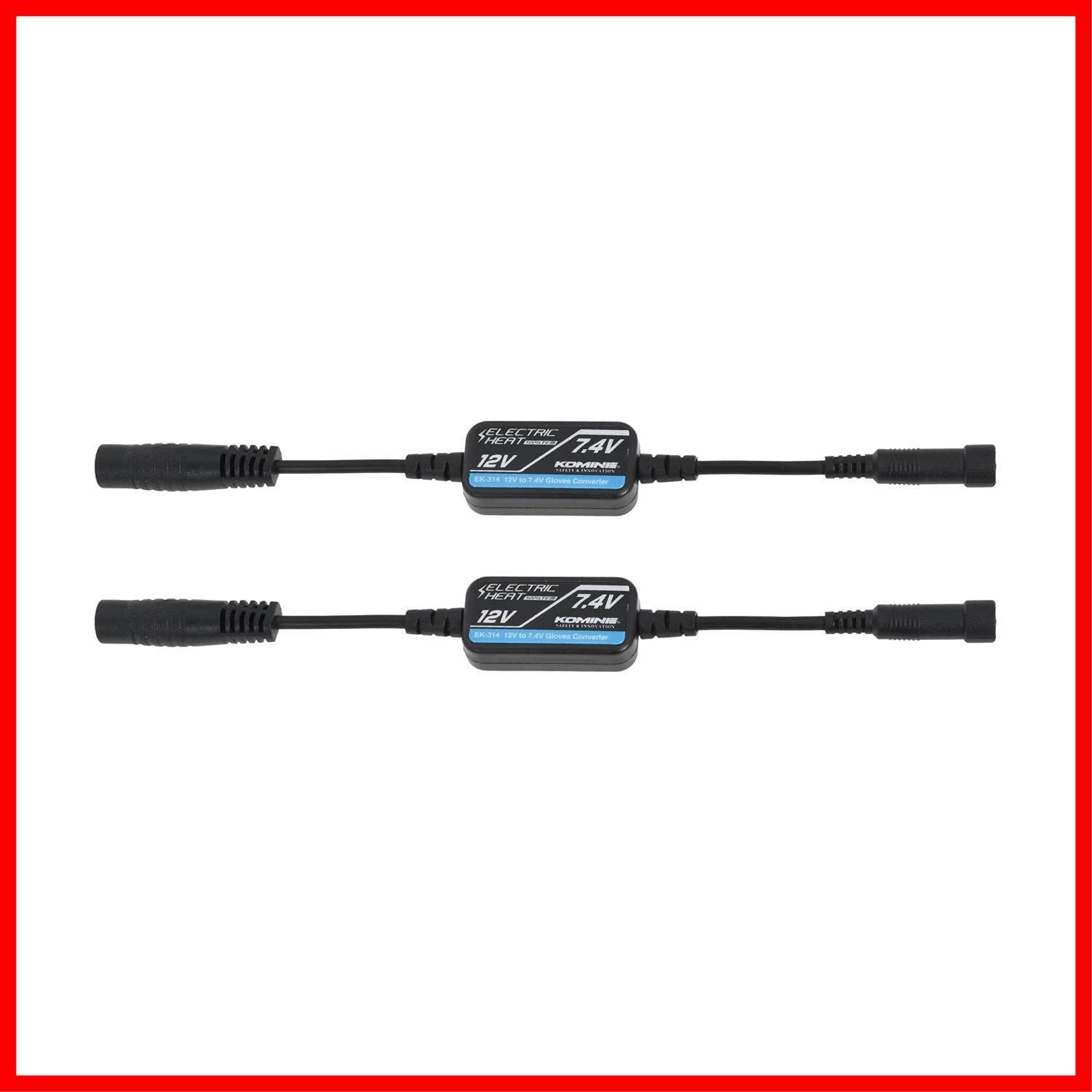 【数量限定】コミネ(KOMINE)  EK-314 12V-7.4V グローブコンバーター Black Free