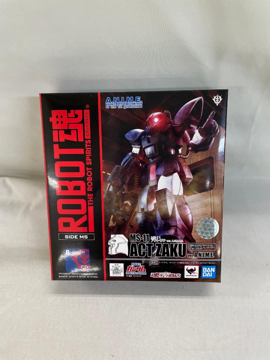 【未開封】MS-11 アクト・ザク ver. A.N.I.M.E. ROBOT魂 ＜SIDE MS＞ 魂ウェブ商店限定 機動戦士ガンダムMS-X 未開封】MS-11 アクト・ザク ver. A.N.I.M.E. ROBOT魂 ＜SIDE MS