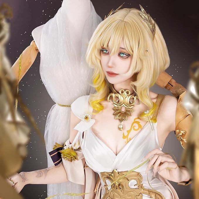 崩壊 スターレール コスプレ衣装 アグライア ウィッグ付き