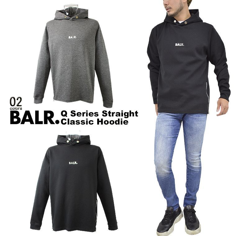 BALR ボーラー メタルロゴスウェットプルオーバーフーディ - メルカリ