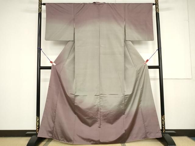 平和屋着物●本場大島紬　訪問着　暈し染め　正絹　逸品　AAAV8906ma 平和屋着物○本場大島紬 訪問着 暈し染め 正絹 逸品 AAAV8906ma - メルカリ