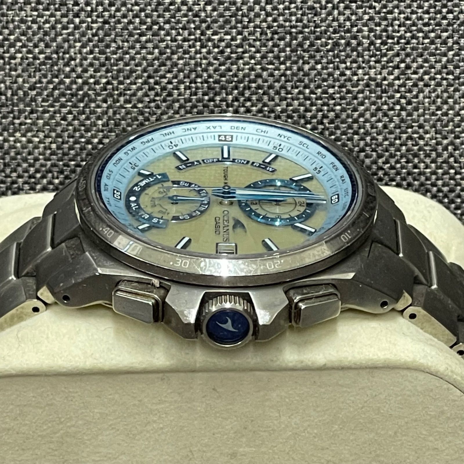NPA】ジャンク CASIO OCEANUS カシオ オシアナス OCW-T1000 - メルカリ