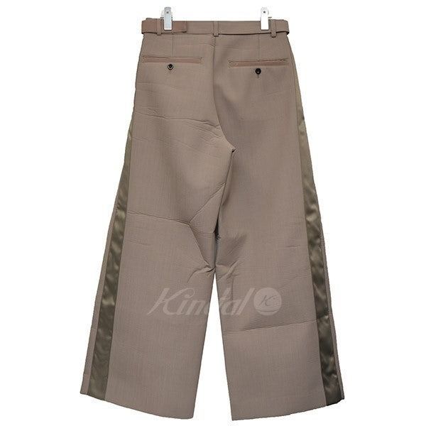 ※値下げsacai Suiting Bonding Pantsスラックス 値下げsacai Suiting Bonding Pantsスラックス