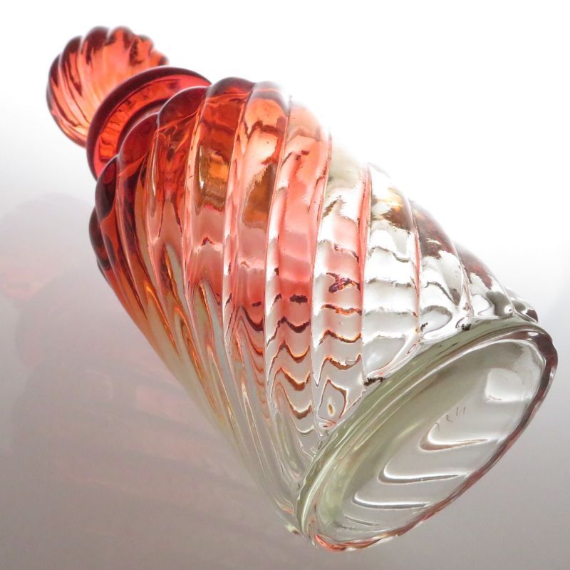 オールド バカラ 香水瓶 ○ バンブーローズ パフュームボトル 19cm