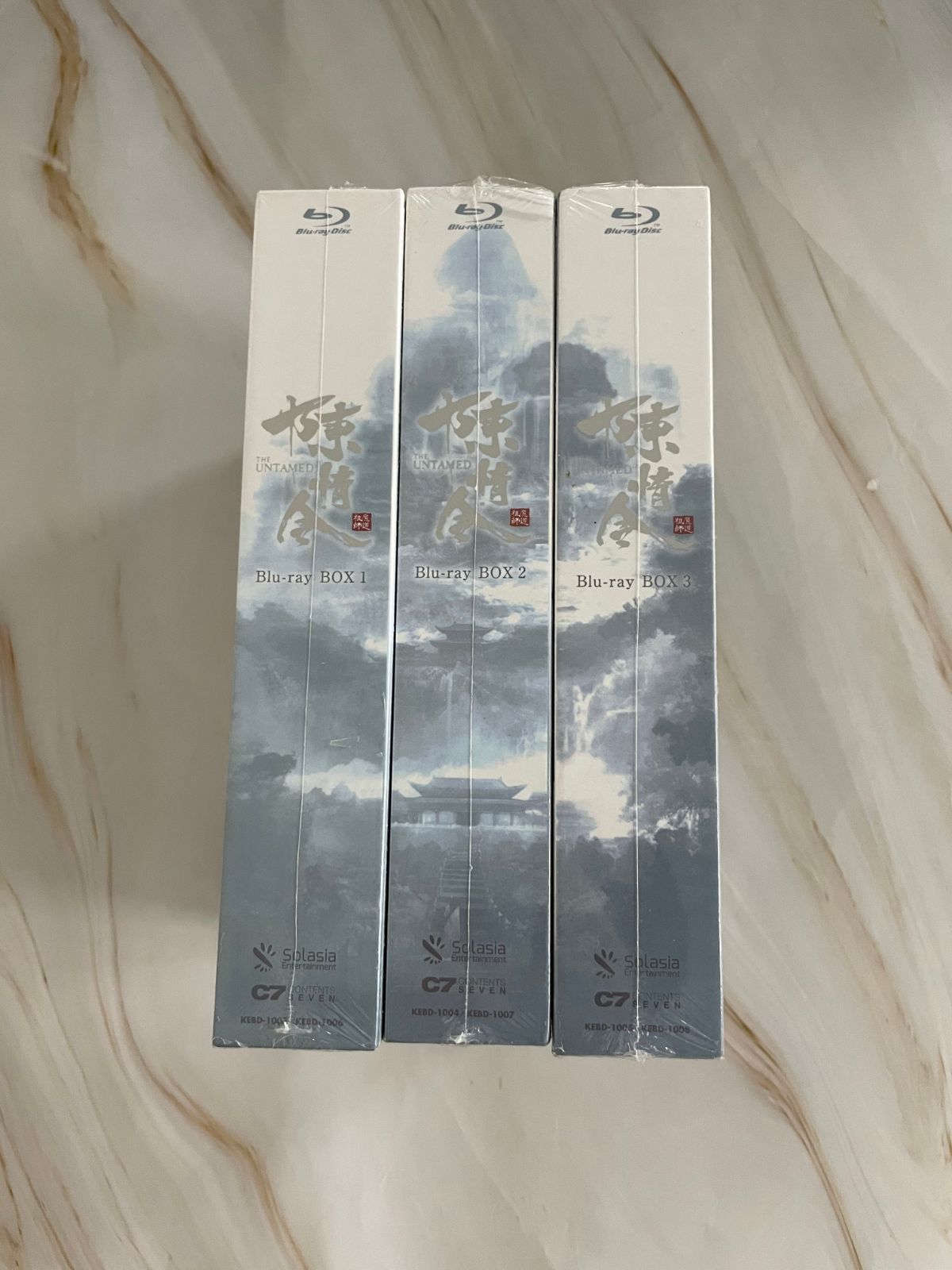 【新品未開封】陳情令 Blu-ray BOX1BOX2 BOX3 Amazon.co.jp: 陳情令 Blu-ray BOX1 : シャオ・ジャン, ワン
