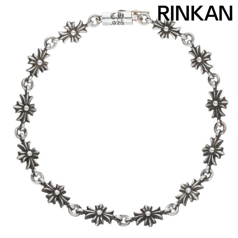 クロムハーツ TNY E CH PLS|タイニーECHプラス シルバーブレスレット メンズ 12LINK