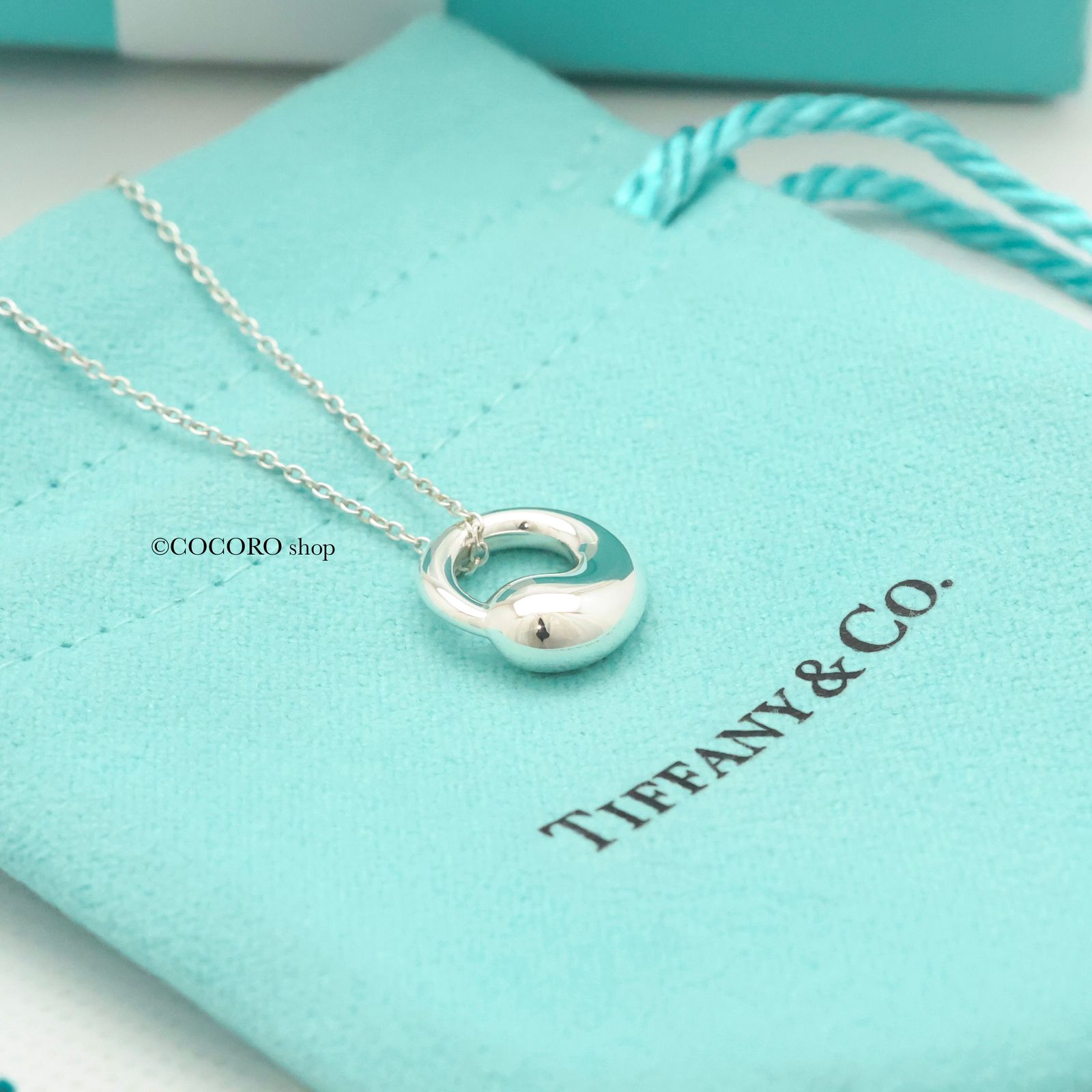 【美品】TIFFANY&CO. エターナルサークルネックレス　エルサプレッティ 楽天市場】【ジュエリー】TIFFANY&Co. ティファニー エルサ