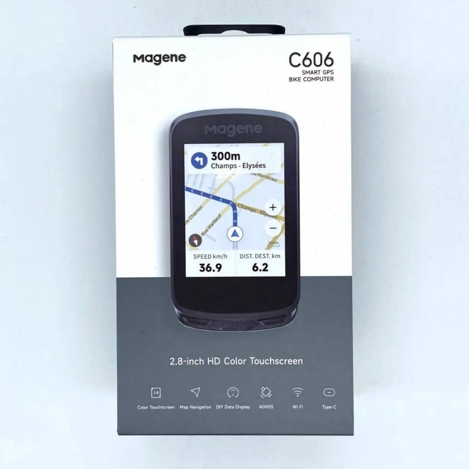 【美品】Magene（マージーン）C606スマートGPSバイクコンピュータ Magene C606 スマートGPSバイクコンピュータ 発売のお知らせ