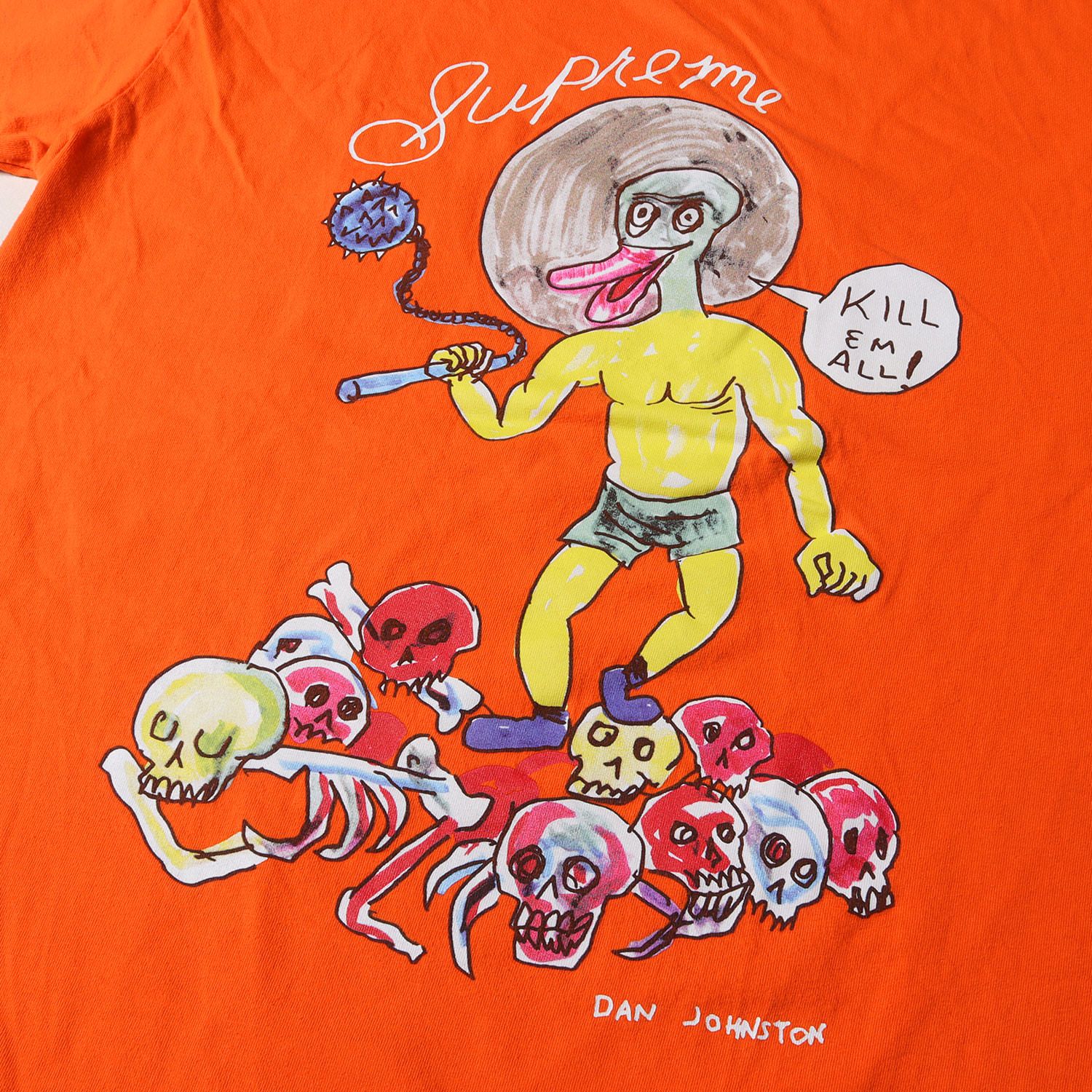 Supreme シュプリーム Tシャツ サイズ:L Daniel Johnston イラスト 