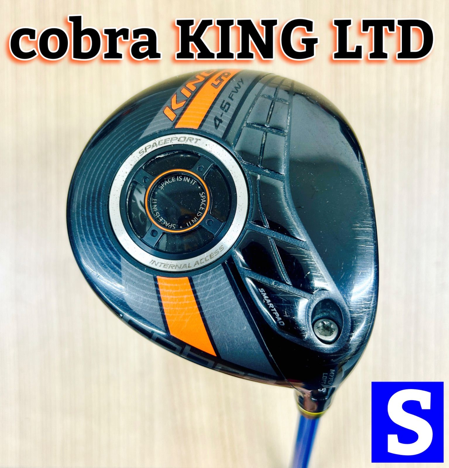 cobra コブラ king Ltd フェアウェイウッド4-5w Miyazaki indigo 6S ...