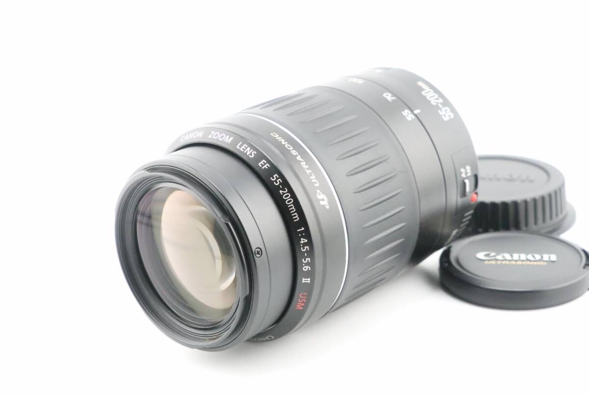☆極上品☆キヤノン CANON EF 55-200mm F4.5-5.6 II USM