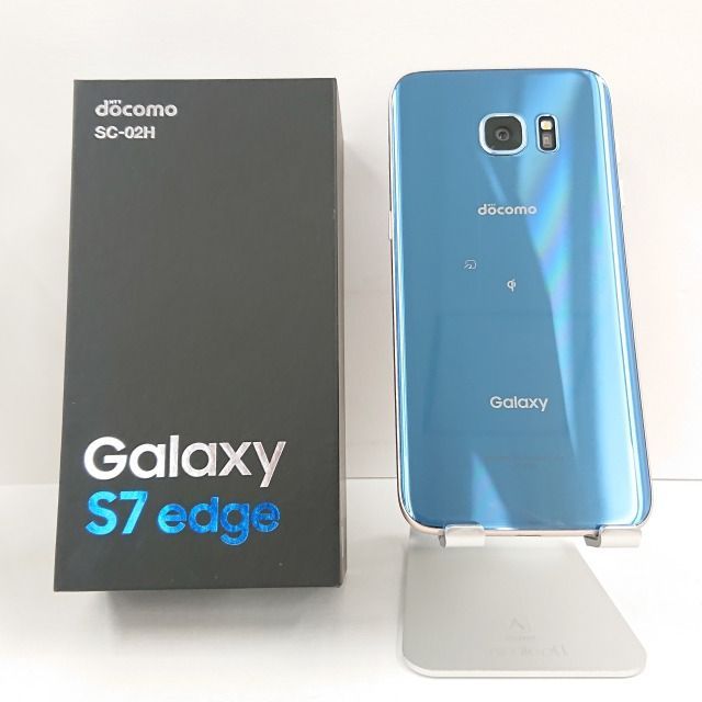 Galaxy S7 edge SC-02H docomo ブルーコーラル 送料無料 本体 n09250