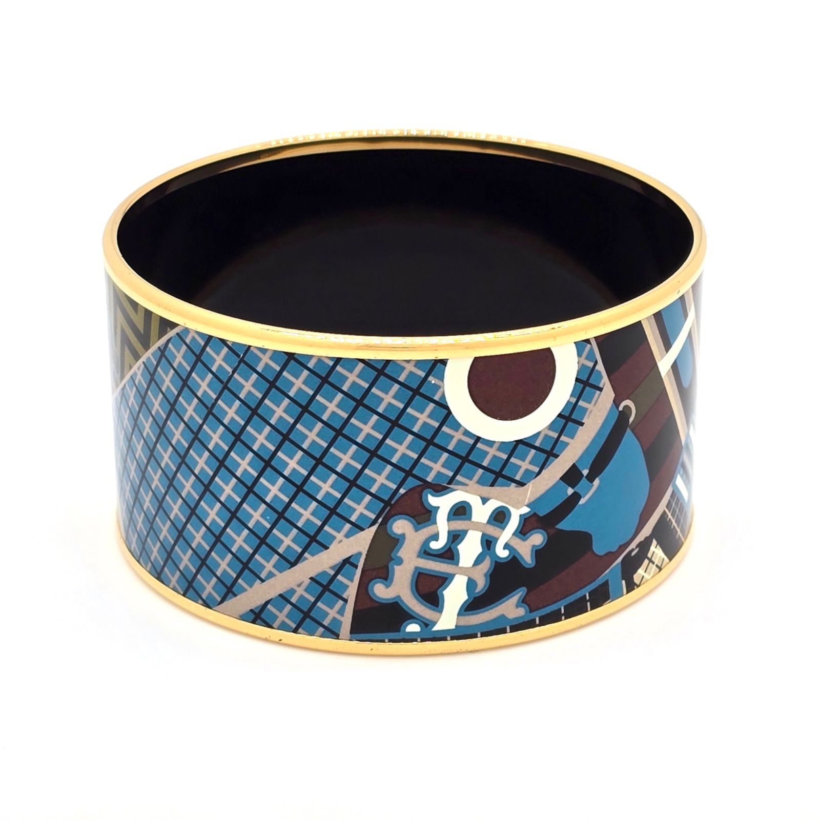 HERMES エマイユ　バングル エルメス エマイユ バングル TGM 腕周り約19cm - メルカリ