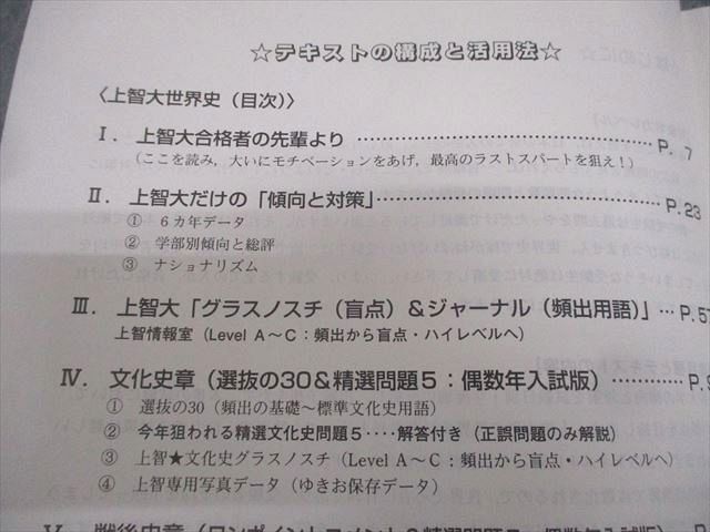 代々木ゼミナール 代ゼミ 上智大学 上智大世界史予想問題演習