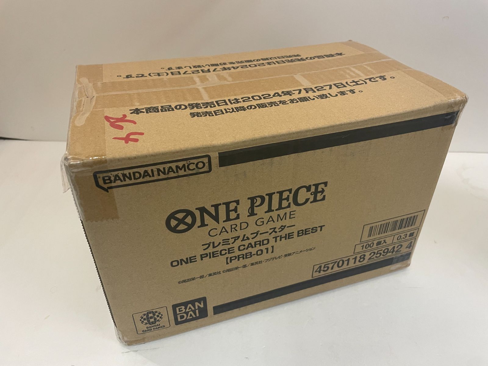 ONE PIECE CARD THE BEST未開封 1カートン【PRB-01】 ONE PIECE カード