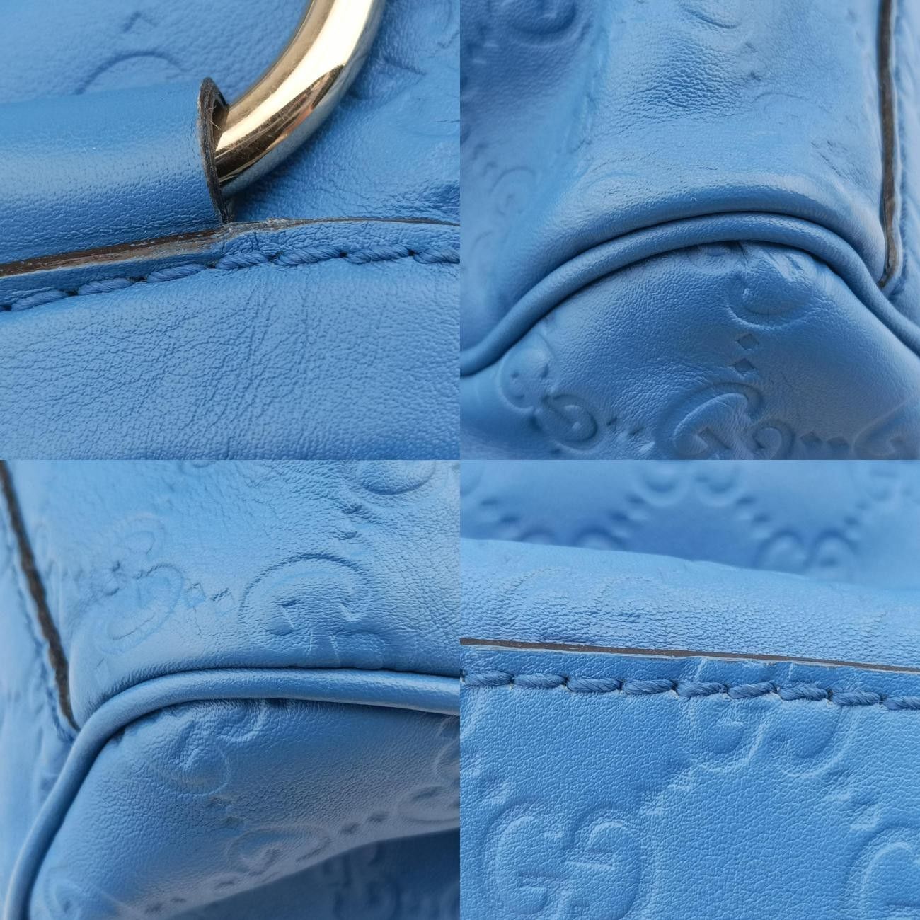 グッチGucciスーキーブルーレザー211944G8895163