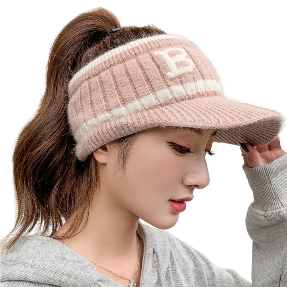 ニット帽 ピンク pink レディース サンバイザー ニットキャップ ニット帽 ピンク pink レディース サンバイザー ニットキャップ