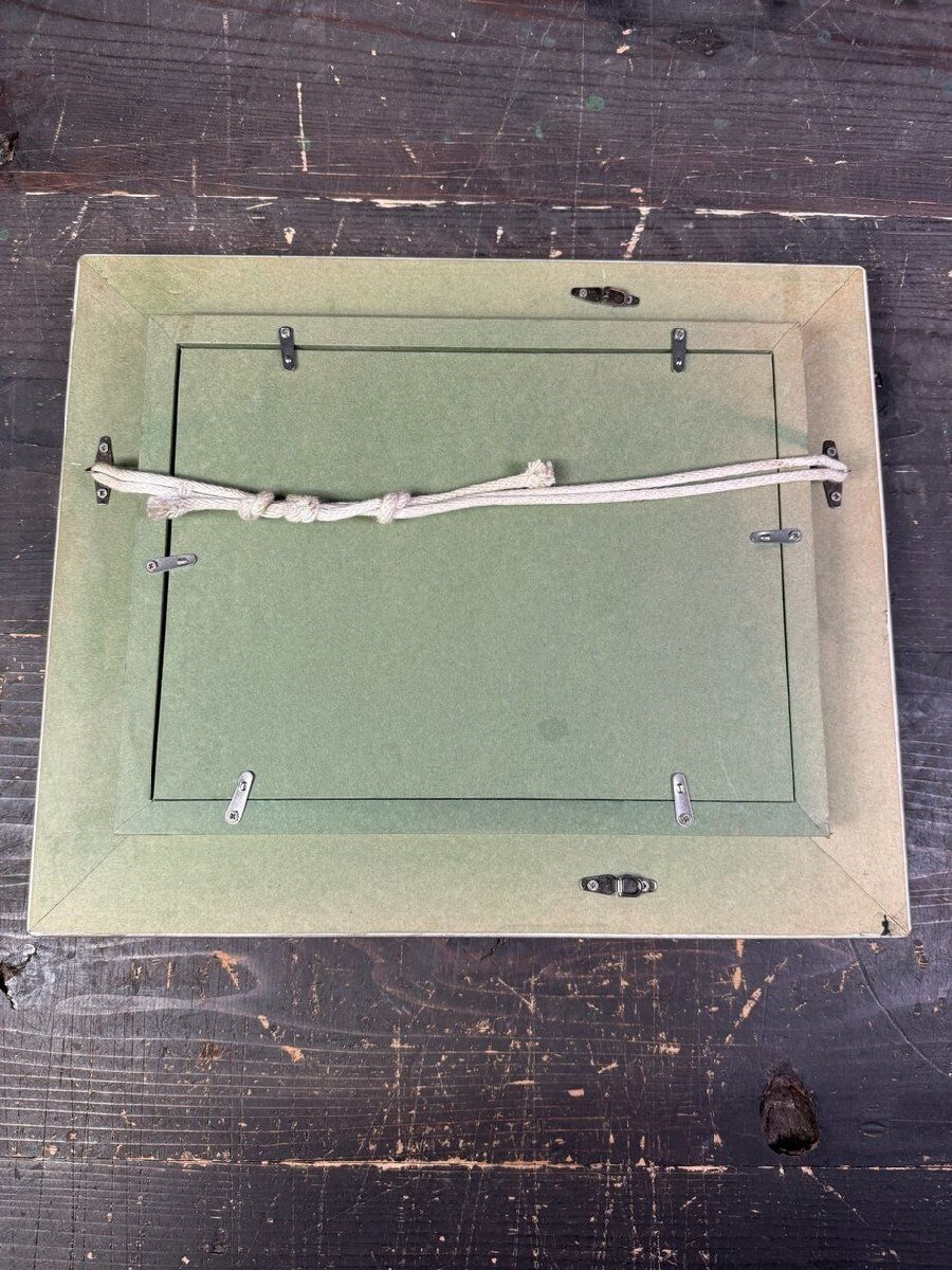 2809 織田広喜 レストランのある風景 額装 SM 油絵 美術品 絵画/M4 F2809 織田広喜 レストランのある風景 額装 SM 油絵 美術品 絵画