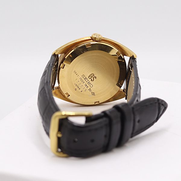 デッドストック級 稼働 グランドセイコー 5641-7005 18K/750/YG 45.0g