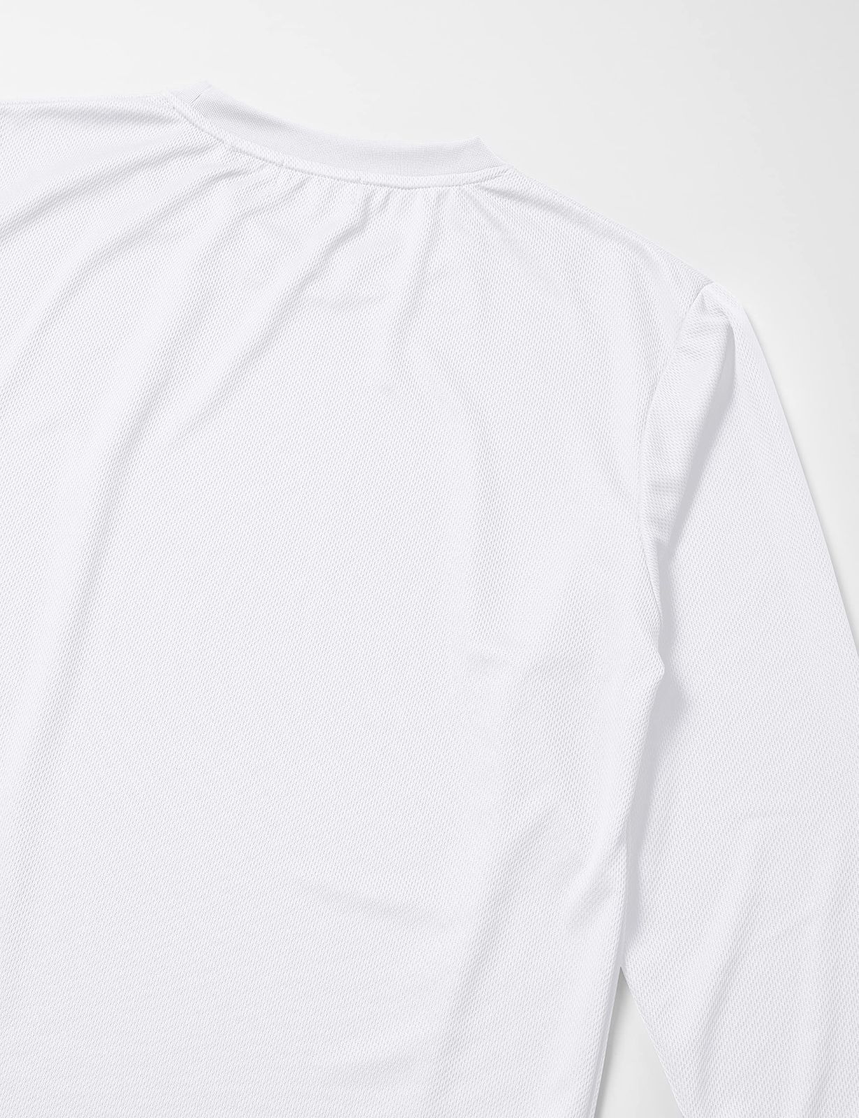 フィラ Tシャツ Men's ワンポイント刺繍DRY長袖Tシャツ FH7453