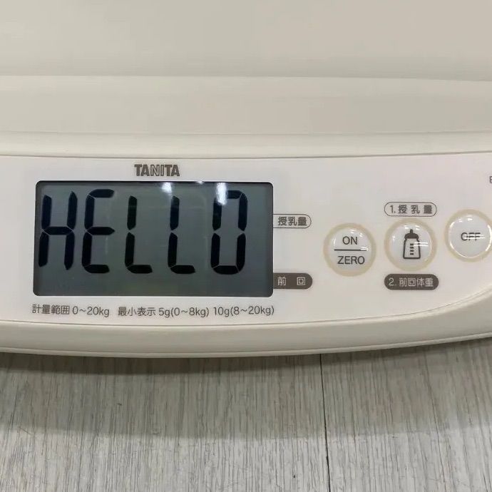 TANITA no 授乳量機能付き ベビースケール BB-105 【公式通販】