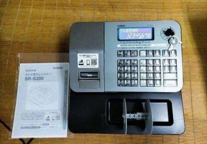 カシオレジスター　SR-S200　最新機種　スマホで設定売上管理　925309 SR-S200-EX | Bluetoothレジスター | 電子レジスター | CASIO