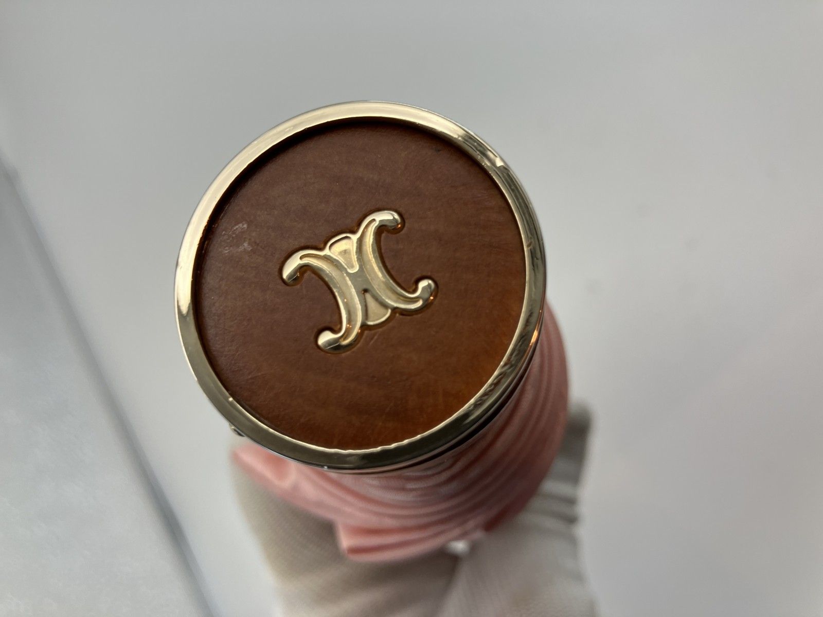 セリーヌ Ｃｅｌｉｎｅ ピンク 折り畳み傘 折り畳み時全長 25ｃｍ 9.84 inch 送料無料 WWW_MORNINGWALKER_COM