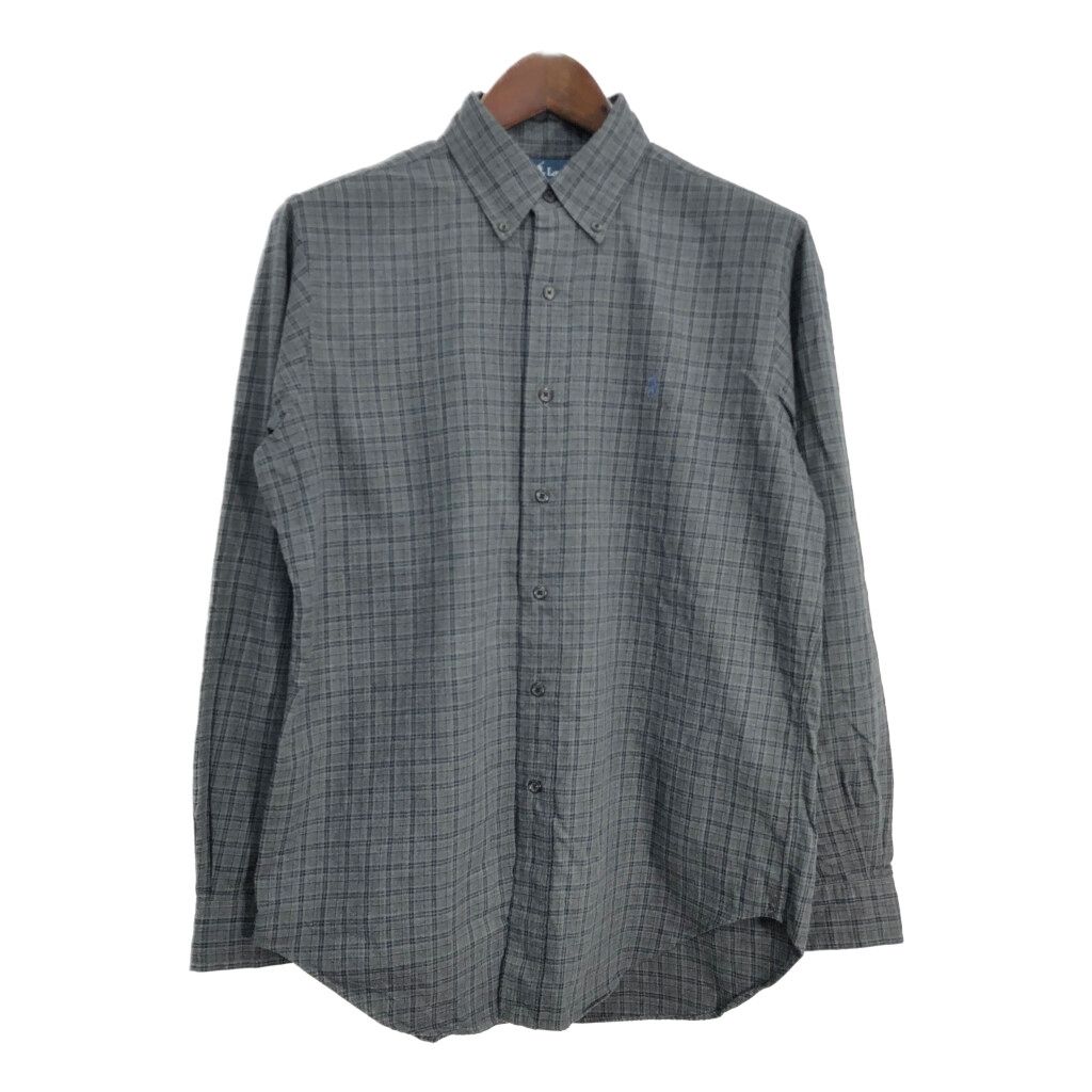 古着 ラルフローレン Ralph Lauren 長袖 ボタンダウンチェックシャツ メンズM相当 /eaa552310 Ralph Lauren - 古着 ラルフローレン Ralph Lauren 長袖 ボタン