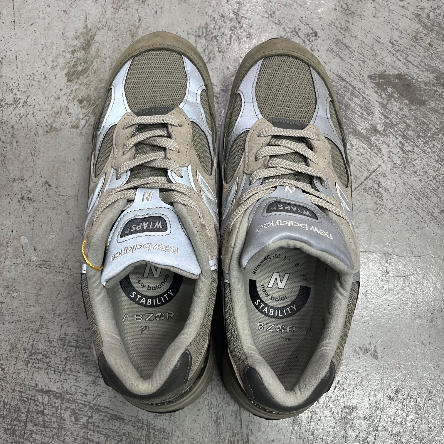 WTAPS × NEW BALANCE M992 GREY ダブルタップス × ニューバランス M992 
