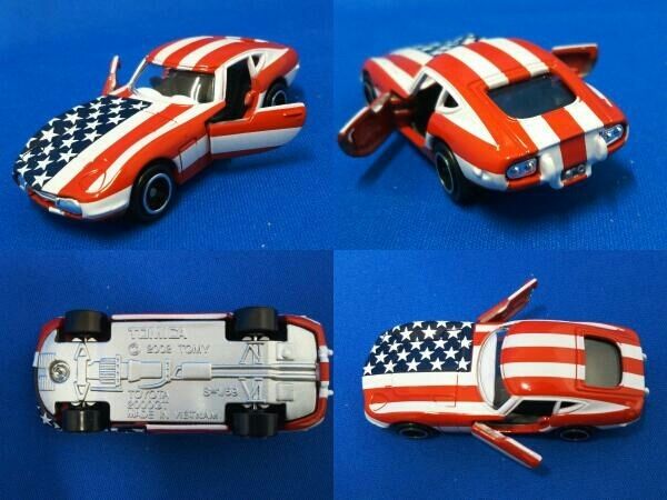 世界の国旗トミカ トヨタ 2000GT アメリカ国旗タイプ アピタ