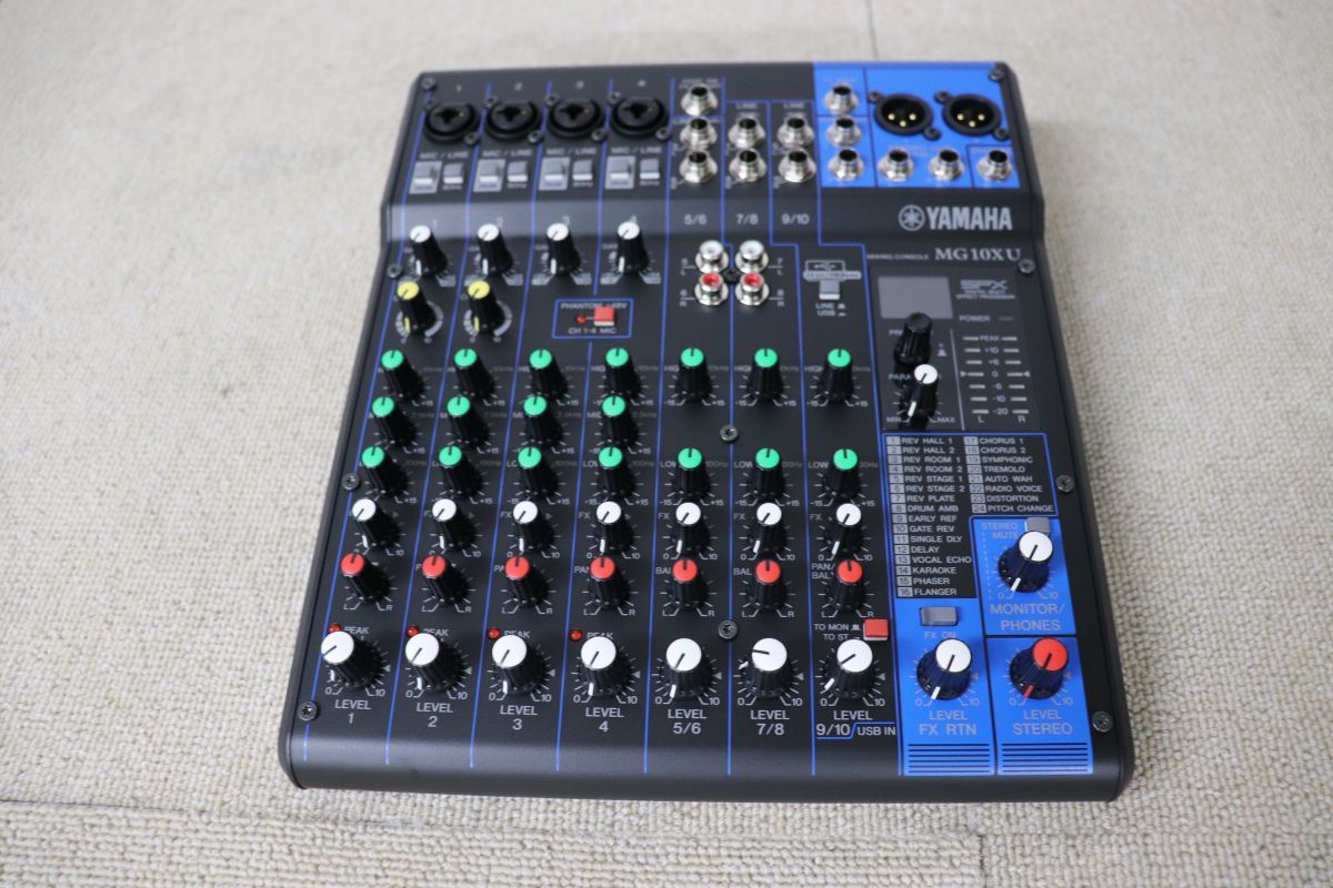 Yamaha ヤマハ MG10XU Mixing Console ミキシングコンソ－ル |2100