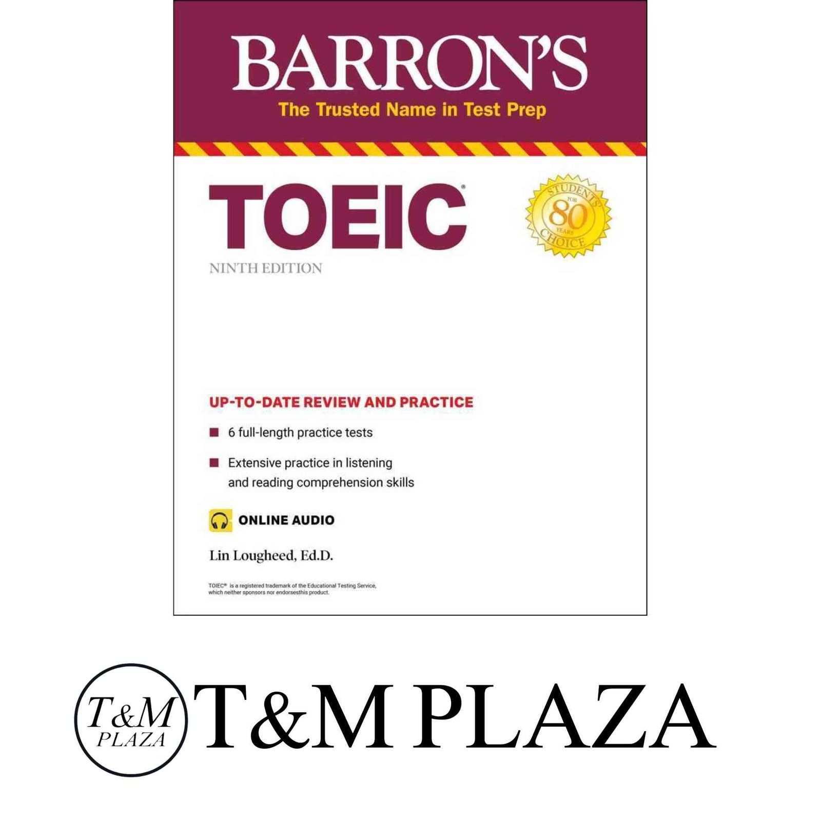 TOEIC (with online audio) (Barrons Test Prep) [ペーパーバック] Lougheed Ph.D., Lin
