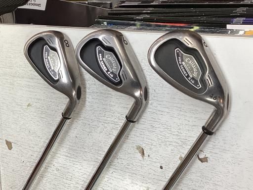 キャロウェイ X-16 PRO SERIES 6 S アイアンセット IR X-16スチール NS 990 フレックスS メンズ 男性用 右利き 右用 Cランク ゴルフクラブ