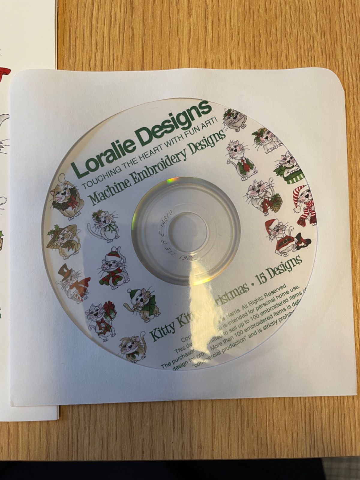 Loralie Designs CD  KittyKitty Christmas-3