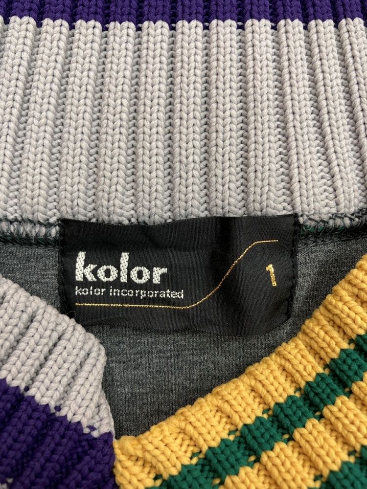 21AW kolor カラー ダンボールスウェット kolore トレーナー サイズ2