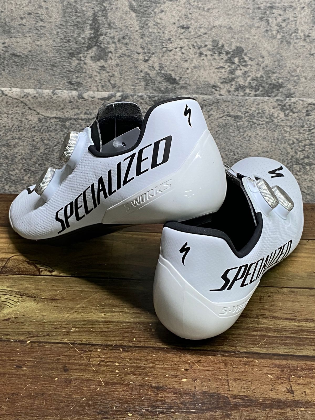 JM396 スペシャライズド SPECIALIZED エスワークス S-WORKS トーチ TORCH RD ビンディングシューズ 白 TEAM EU43 SPD-SL DECORATOM_COM_BR