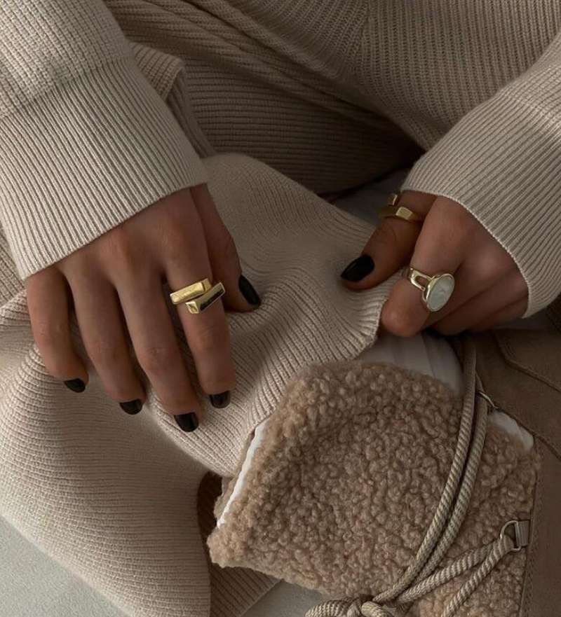 リブニット スリム