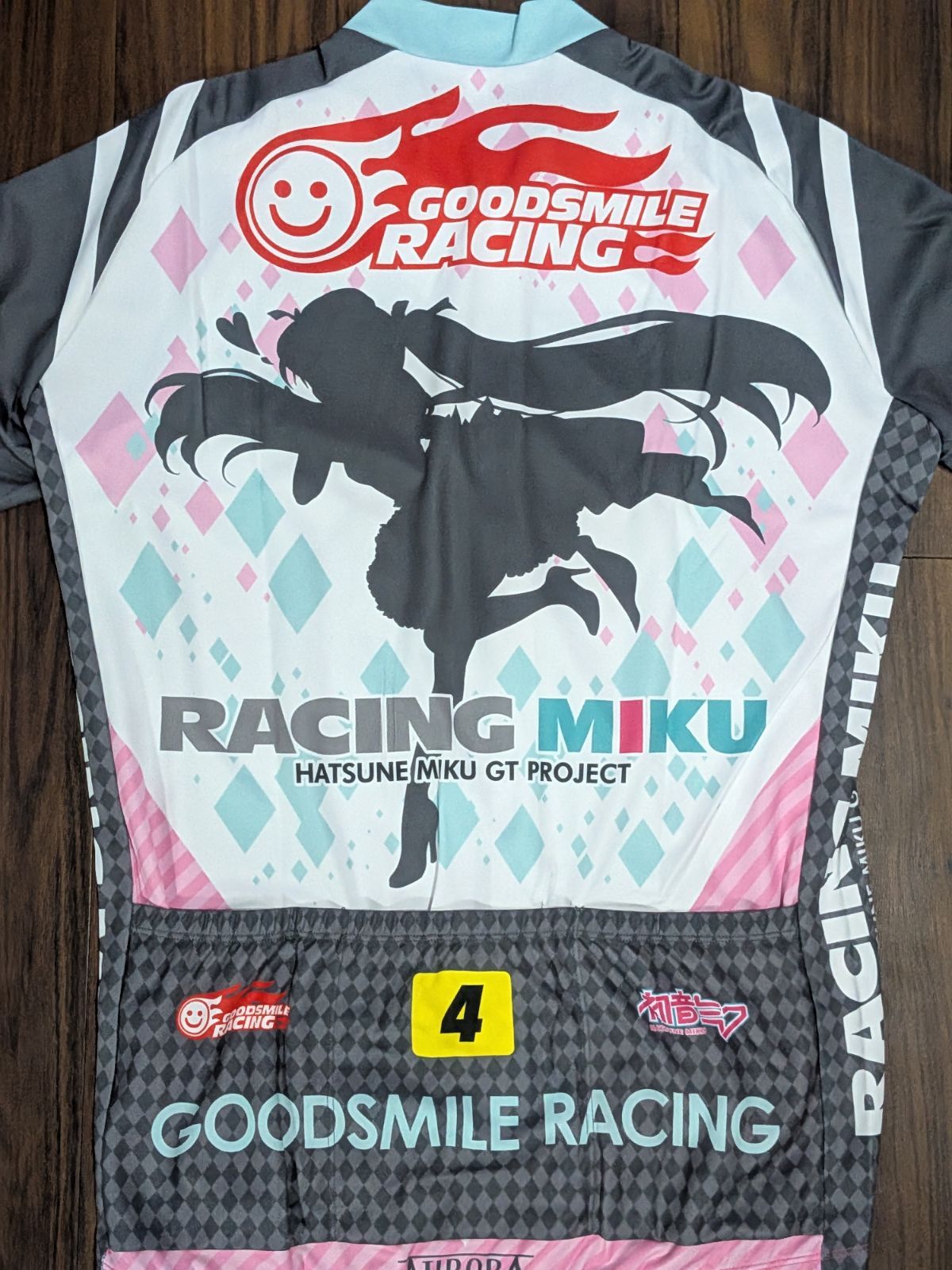 AURORA レーシングミク 2019 サイクルジャージ L 初音ミク 自転車