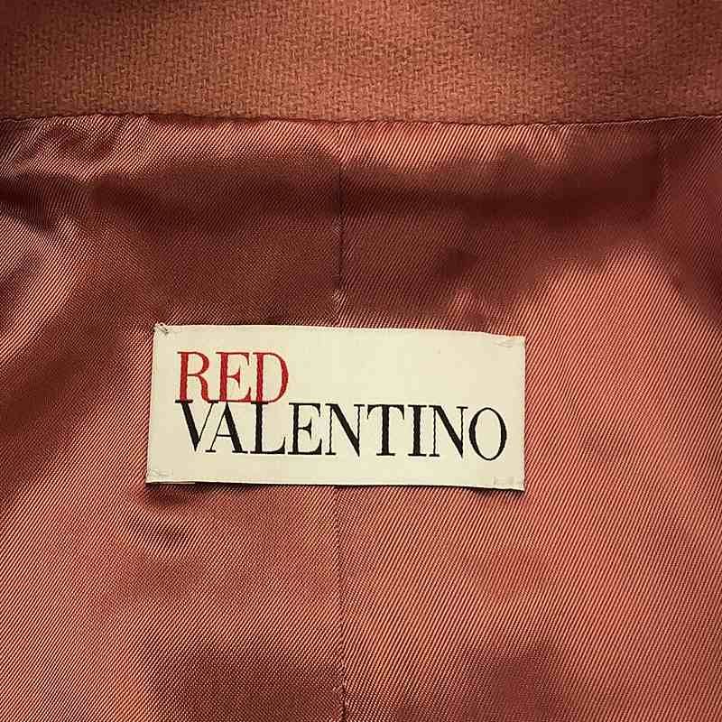 RED VALENTINO / レッドヴァレンティノ | ウール ナイロン ベロア