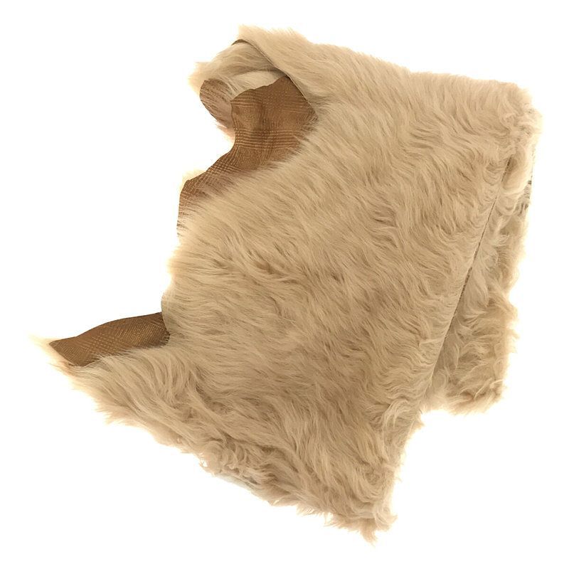 【新品】  KARL DONOGHUE / カールドノヒュー | EXCLUSIVE TOSCANA LAMBSKIN LOOP SCARF トスカーナ ラムスキン ファー ループ スカーフ 保存袋付き | O/S | CAMEL POW KARL DONOGHUE | NEWS | ARTWORK