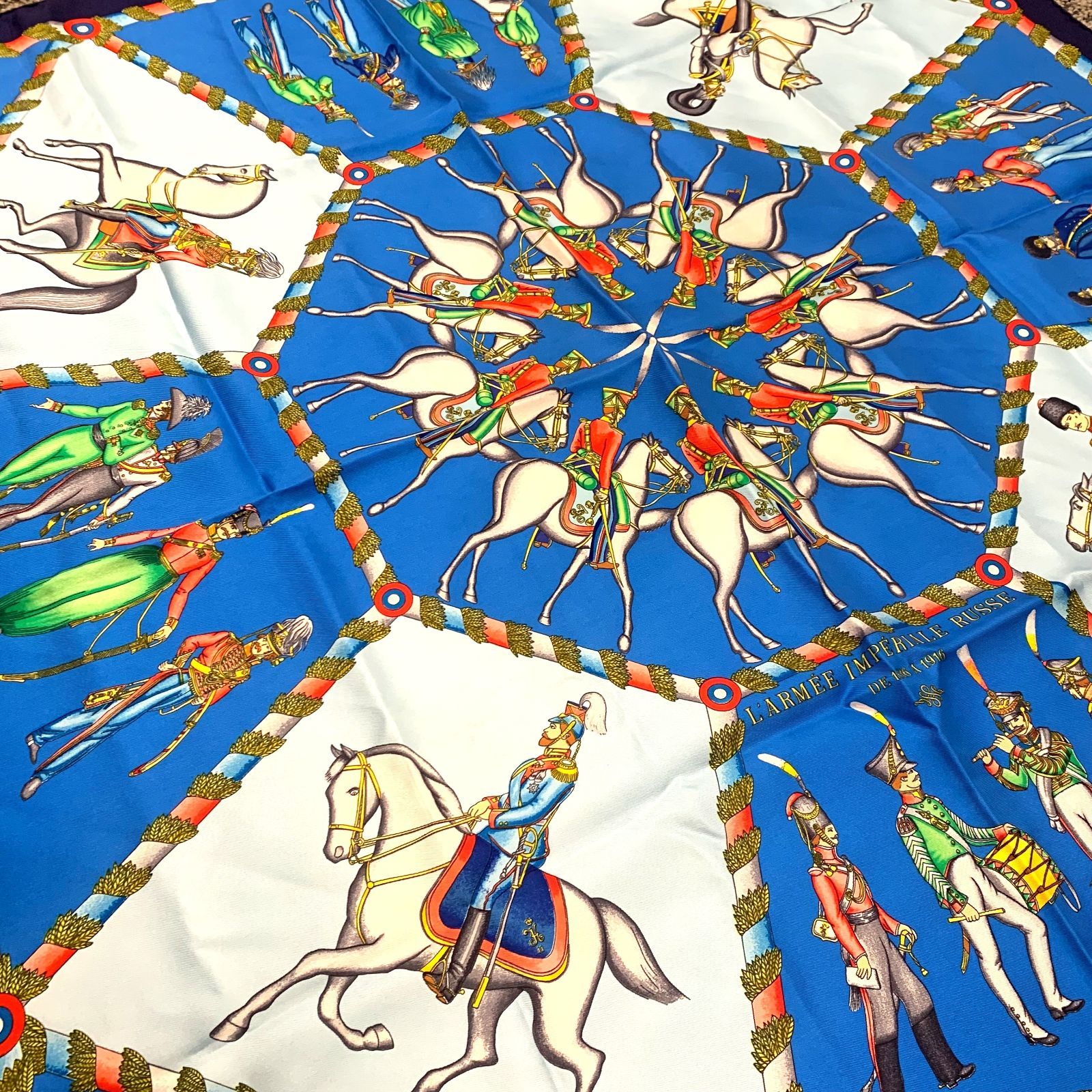 HERMES カレ90 L'ARMÉE IMPERIALE RUSSE 【公式通販】